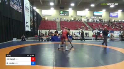 97 kg Con 4 - Blaize Cabell, Valley RTC vs Ben Honis, Cornell University