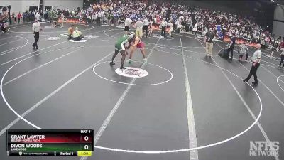 3A 182 lbs Cons. Semi - Grant Lawter, Belton-Honea Path vs DiVon Woods, Lakewood