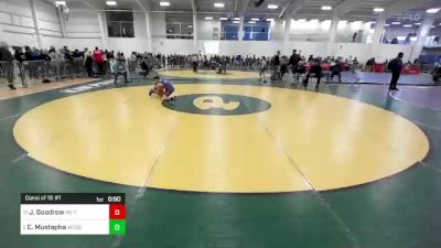 88 lbs Consi Of 16 #1 - Jace Goodrow, ME Trappers WC vs Chase Mustapha, Woodbury Salem NH