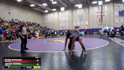 190 lbs Cons. Round 7 - Ashton Boswell, Cordova vs Ja`Von McMahan, McCallie