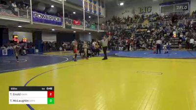 66 lbs Consi Of 8 #1 - Tiki Enold, Warner Elite vs Tyler McLaughlin, Waynesburg