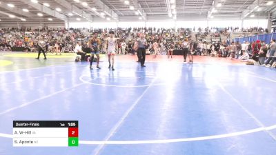 113 lbs Quarterfinal - Amir Wray-Hill, VA vs Samuel Aponte, NC