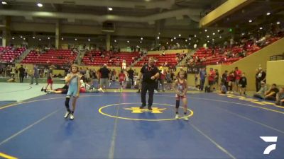 67 lbs 1st Place Match - Kai Hughes, NE vs Jackson Hermann, KS