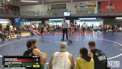 70 lbs Round 4 (8 Team) - Liam Snyder, Panhandle Punishers vs Oliver Westphal, SVRWC