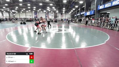 138 lbs Round Of 128 - Jaiden Oliver, FL vs Cash Wheat, MD