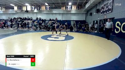 175 lbs Cons. Round 4 - Alex Lopez, Valencia(Valencia) vs Dom Montellano, Etiwanda