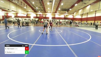 149 lbs Semifinal - Kenny Herrmann, Harvard vs Parker Sutton, Shark-Style Wrestling