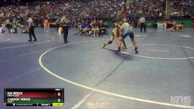 3A 170 lbs Quarterfinal - Kai Reece, First Flight vs Carson Wince, Crest