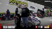 Bob The Racing Barber Leads First Laps Ever At Tulsa Shootout