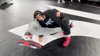 Yianni & Vince Cornella Work Leg-Attacks Before ASU Dual