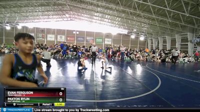 78 lbs Round 2 (4 Team) - Evan Ferguson, Team Oregon vs Paxton Bylin, Mat Demons