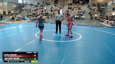 132G Round 4 - Layla Saelee, East Anchorage High School vs Bayleigh Grube, Redington Sr. Jr/Sr High School