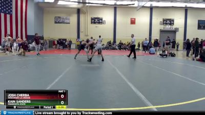 149 lbs Semifinal - Josh Cherba, Wisconsin-La Crosse vs Kain Sanders, Minnesota State