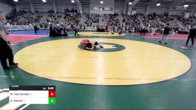 132 lbs Consi Of 32 #2 - Matthew Hernandez, AZ vs Anthony Basile, CT