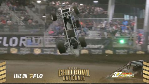 Colton Hardy Walks Away After Spectacular Chili Bowl Crash