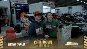 Ashton Thompson Racing For Ovarian Cancer Awareness At Chili Bowl