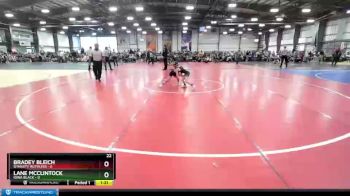 52 lbs Rd# 6- 9:00am Saturday Final Pool - Lane McClintock, Iowa Black vs Bradey Bleich, Dynasty Ruthless