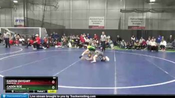80 lbs Round 2 (6 Team) - Caden Roe, South Dakota Storm vs Easton Enyeart, Iowa Blue