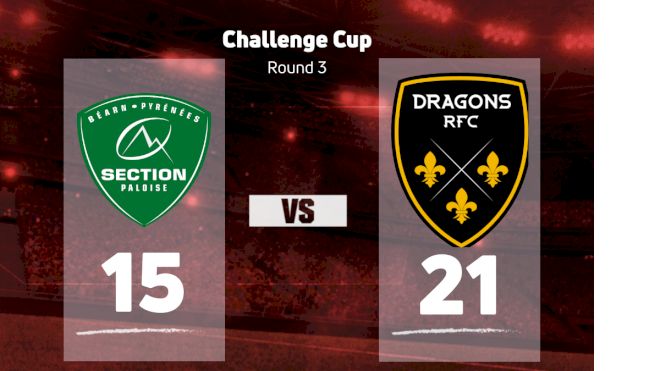 2022 Section Paloise vs Dragons