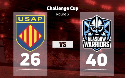 2022 Perpignan vs Glasgow Warriors