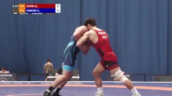 67 kg Quarterfinal - Alejandro Sancho, USA vs Minseong Kwon, KOR