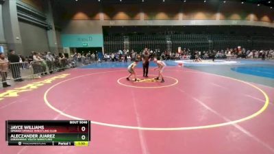 105-106 lbs Round 1 - Jayce Williams, Spanish Springs Wrestling Club vs Aleczander Juarez, Greenwave Youth Wrestling