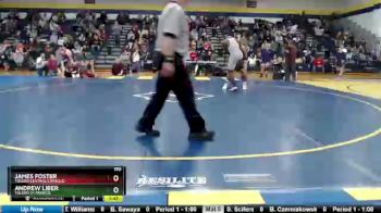 190 lbs 1st Place Match - Andrew Liber, Toledo St Francis vs James Foster, Toledo Central Catholic