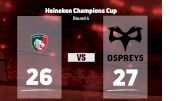 2022 Leicester Tigers vs Ospreys Rugby