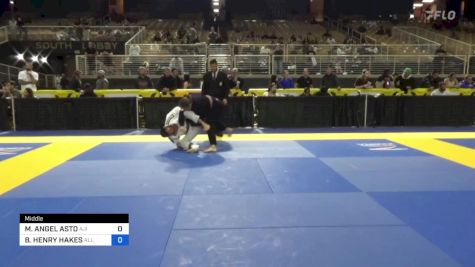 MIGUEL ANGEL ASTO vs BENJAMIN HENRY HAKES 2024 Pan Jiu Jitsu IBJJF Championship
