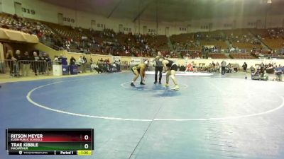 5A-190 lbs Quarterfinal - Ritson Meyer, Elgin Public Schools vs Trae Kibble, MacArthur