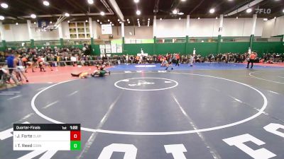 160 lbs Quarterfinal - Jack Forte, Clarke vs Tyler Reed, Cornwall