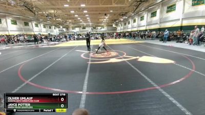 65 lbs Semifinal - Jayce Potter, Green River Grapplers vs Oliver Umlauf, Dakota Boyz Wrestling Club