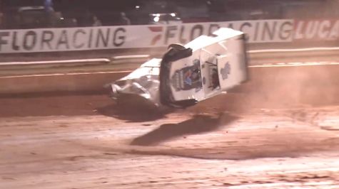 Teammates Involved In Wild Heat Race Crash At Lucas Oil Dirt Series Opener