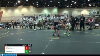 56 lbs Round 3 (6 Team) - Zacoby Holmes, ARES White vs Cruz Urioste, Get Hammered