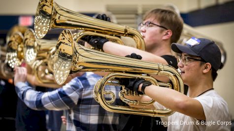 Troopers Drum & Bugle Corps Post Epic Video Clip from January Camp