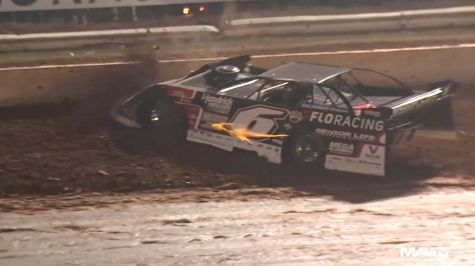 Kyle Larson Crashes After Winning At Golden Isles Speedway