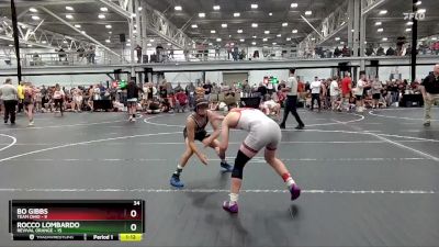 100 lbs Round 3 (6 Team) - Rocco Lombardo, Revival Orange vs Bo Gibbs, Team Ohio