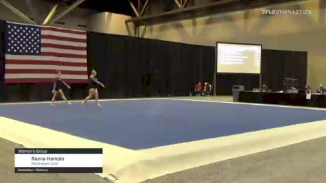 Rayna Hample - Women's Group, Paramount Acro - 2021 USA Gymnastics Championships