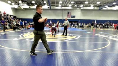 133 lbs Round Of 32 - Carver Moyer, Norwich vs Michael Douglas, Hunter