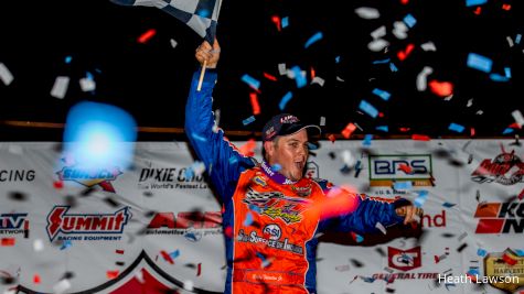 Flat Tire Can't Stop Ricky Thornton Jr. From Breaking Through With Win Sunday At Bubba Raceway Park