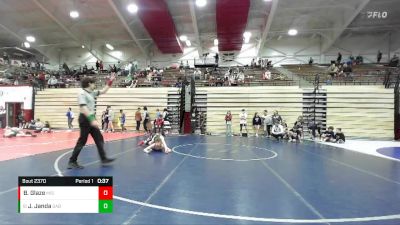 126 lbs Cons. Round 2 - Jim Janda, Hobart Wrestling Club vs Bryce Glaze, Red Cobra