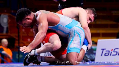 86 kg Quarterfinal - Mark Hall, USA vs Boris Makoev, SVK