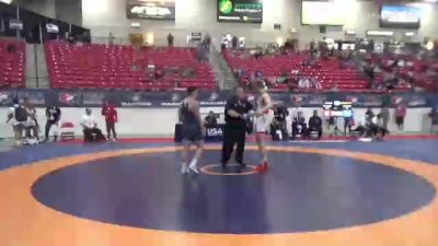 74 kg Round Of 32 - Collin Purinton, Sunkist Kids Wrestling Club vs Nektoe Demison, All Navy Wrestling