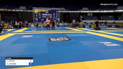 JOÃO MIYAO vs HIAGO GEORGE 2019 World IBJJF Jiu-Jitsu No-Gi Championship