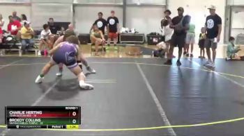 170 lbs Round 1 (6 Team) - Charlie Herting, Team Gotcha Red vs Broedy Collins, Untouchables Purple