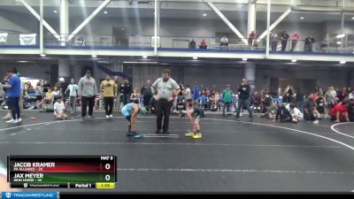 130 lbs Round 5 (8 Team) - Jax Meyer, Iron Horse vs Jacob Kramer, PA Alliance