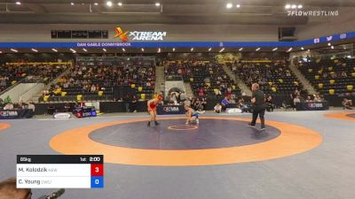 65 kg Round Of 16 - Matthew Kolodzik, New York Athletic Club vs Carter Young, CWC/TMWC