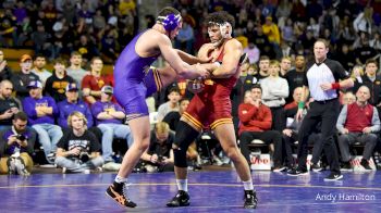 197 lbs - Yonger Bastida, Iowa State vs Wyatt Voelker, Northern Iowa