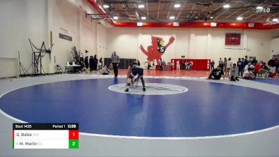 111-122 lbs Consolation Bracket - Malachai Marlin, Decatur Central vs Owen Bales, Pike