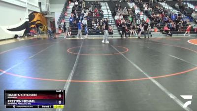 10U-1 lbs Round 3 - Dakota Kittleson, Immortal vs Preston Michael, Immortal Athletics WC